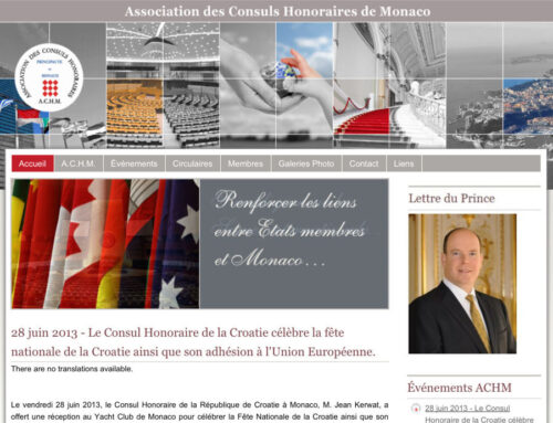 2013 – Site web ACHM – Fête Nationale de la Croatie