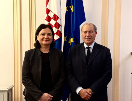 Visite à l’Ambassade de Croatie