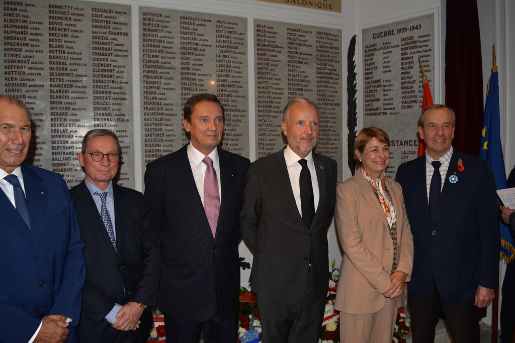 Le Consul Honoraire à la Maison de France pour le 11 Novembre